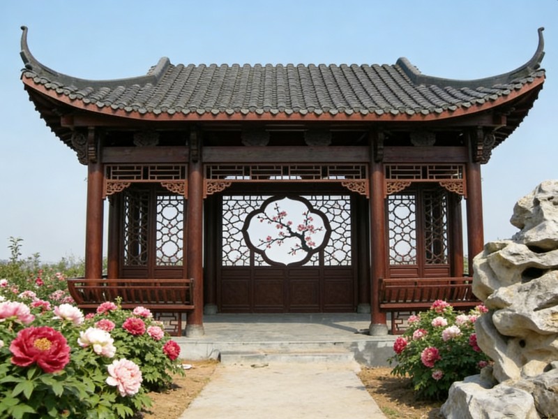 北京防腐木方亭